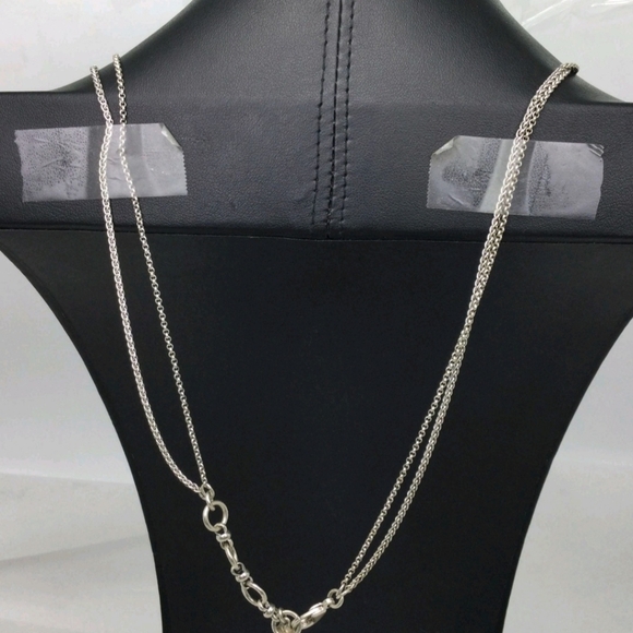 Lucky Brand Faux Turquoise Tassel Necklace 20" - Picture 4 of 5